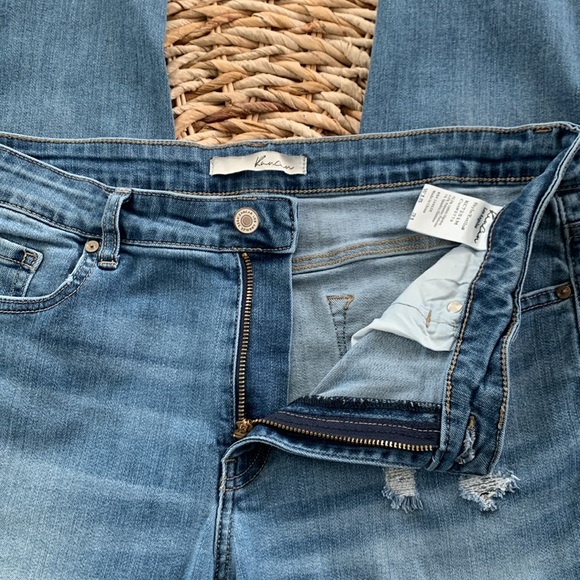 KanCan Destructed Patched Skinny Jean - Picture 9 of 12